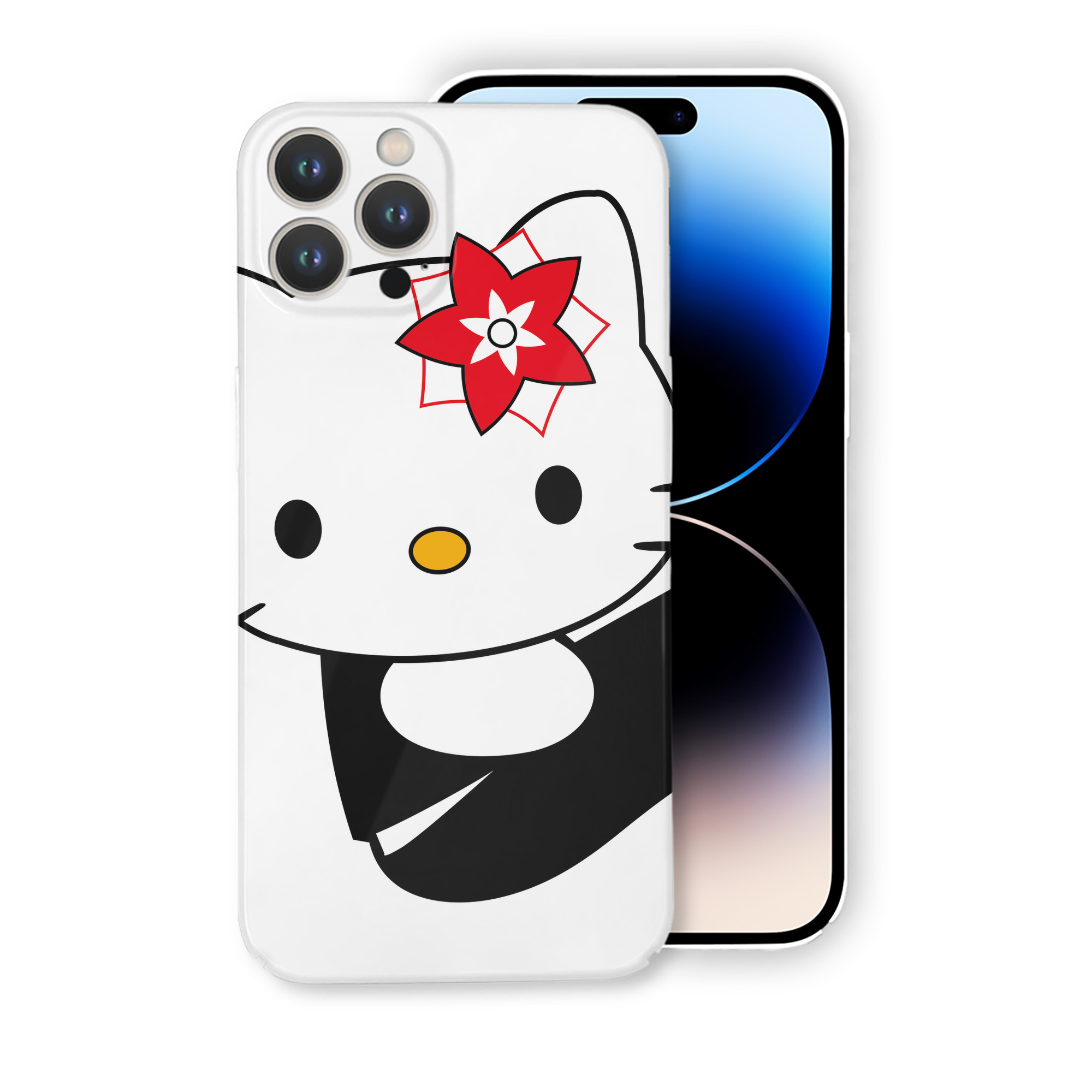 （画像用） Hello Kitty ハローキティ 【iPhone 14シリーズ対応】ハードケース